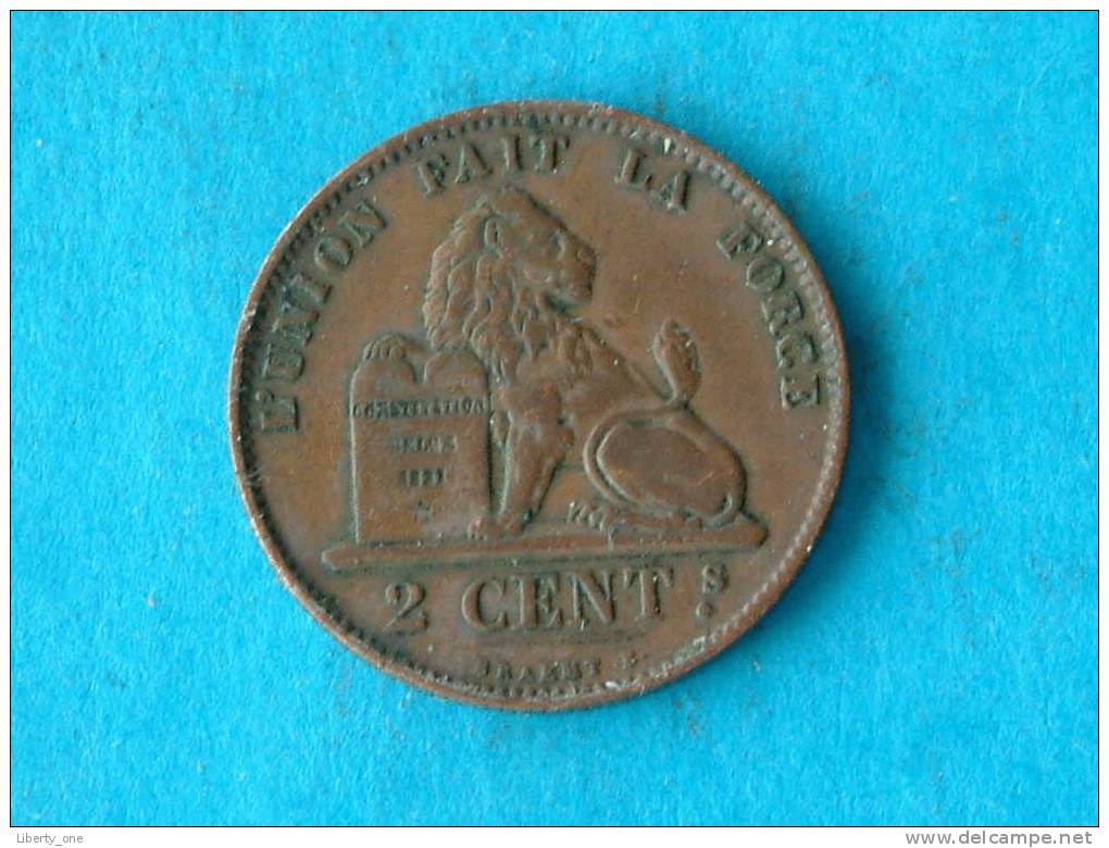 1870 FR - 2 Centiem ( Morin 207 - For Grade, Please See Photo ) ! - 2 Centimes