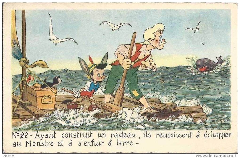 1730 - Pinocchio Carte N° 22 - Autres & Non Classés