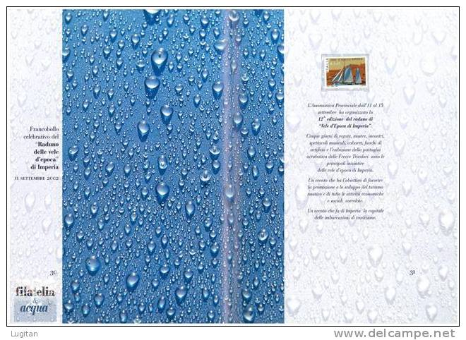 Filatelia -  FILATELIA E ACQUA  ANNO 1999 - 2003  SPECIALE OFFERTA DI FOLDERS EMESSI DALLE POSTE ITALIANE