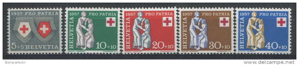 1957 COMPLETE SET PRO PATRIA MNH ** - Neufs