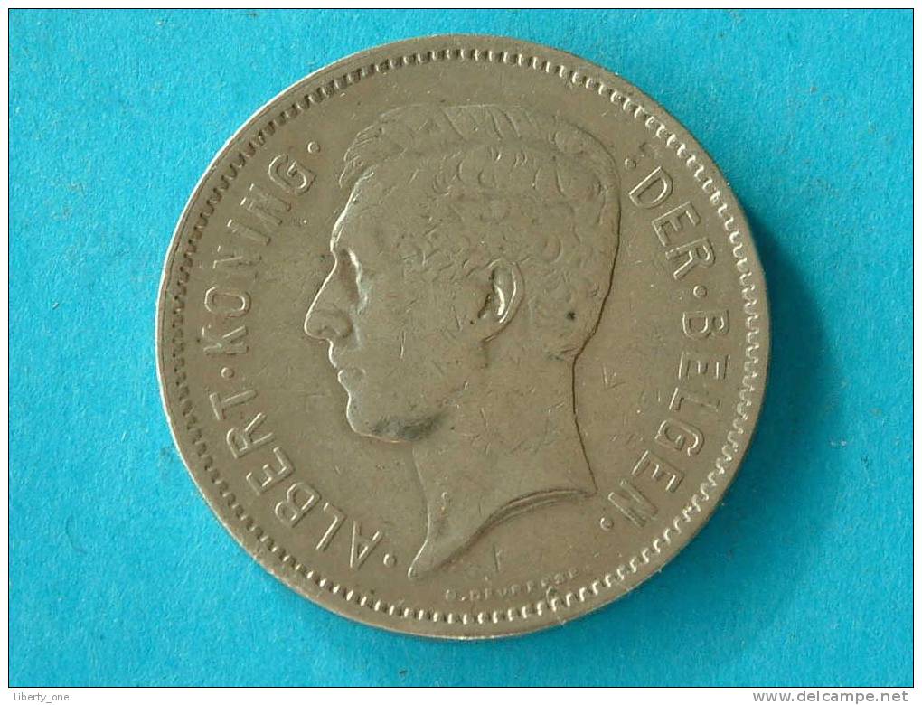 1931 VL / 5 FRANK - EEN BELGA ( Morin 385b - For Grade, Please See Photo ) / ( ID 7 ) ! - 5 Francs & 1 Belga