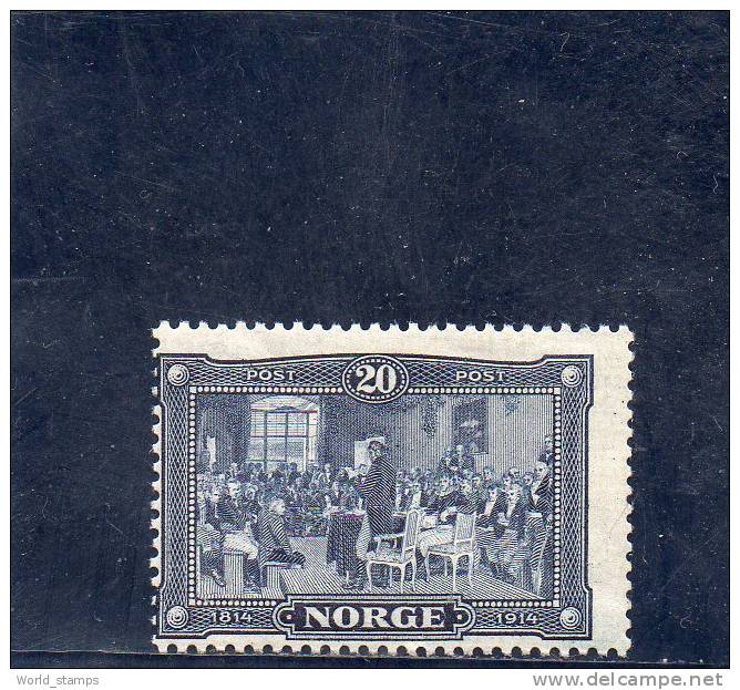 NORVEGIA 1914  ** - Neufs