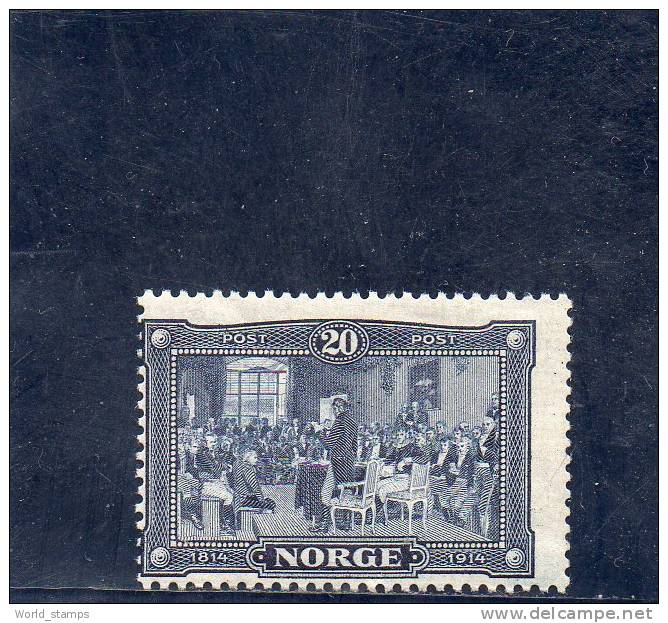 NORVEGIA 1914  ** - Ongebruikt