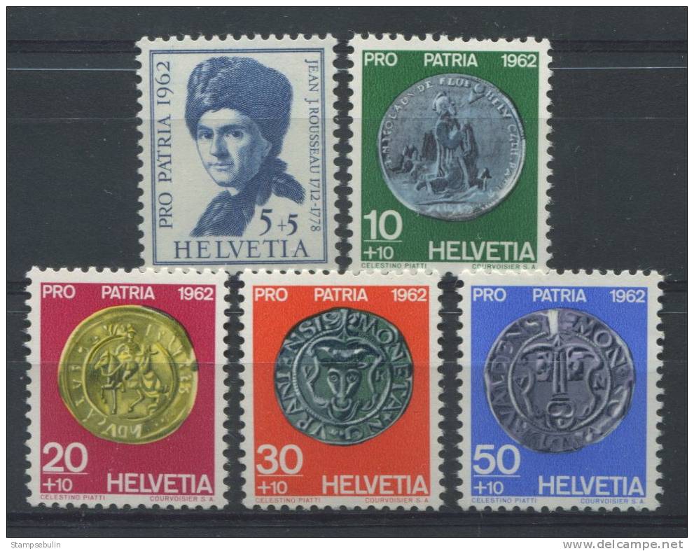 1962 COMPLETE SET PRO PATRIA MNH ** - Neufs