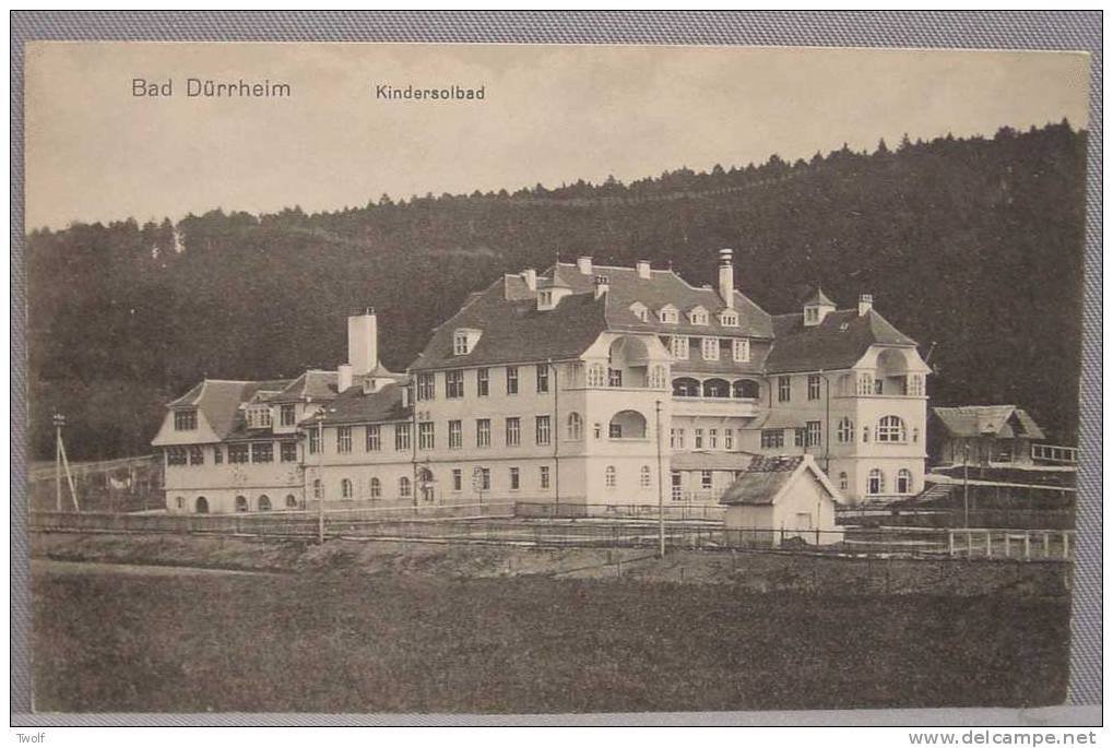 Bad Dürrheim  (Bad Duerrhaim) - Kindersolbad - Original-Aufnahme U. Verlag Von A. Wehinger, Dürrheim - Bad Duerrheim