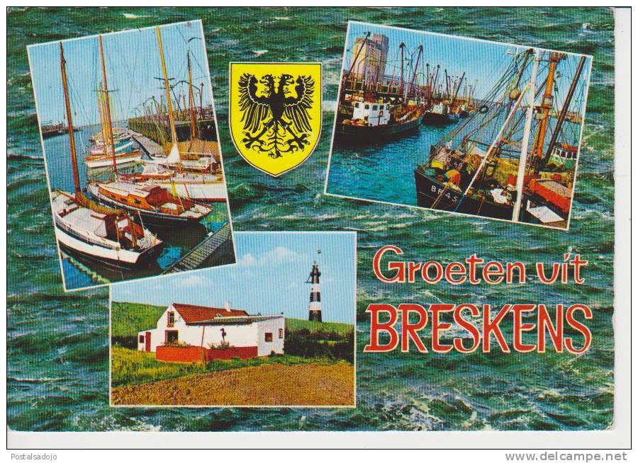 (NE294) GROETEN UIT BRESKENS. PHARE. LIGHTHOUSE - Breskens