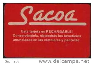 NO PHONECARD - ARGENTINA 05 - SACOA ENTRY CARD - Zonder Classificatie