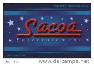 NO PHONECARD - ARGENTINA 09 - SACOA ENTRY CARD - Unclassified