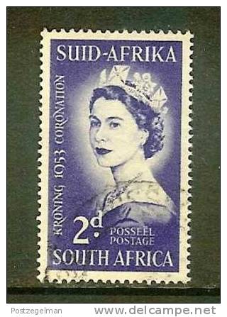 SOUTH AFRICA UNION 1953 Used Stamp Coronation QEII   Nrs. 231 - Usados