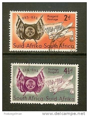 SOUTH AFRICA UNION 1954 Used Stamps Orange Free State  Nrs. 237-238 - Gebraucht