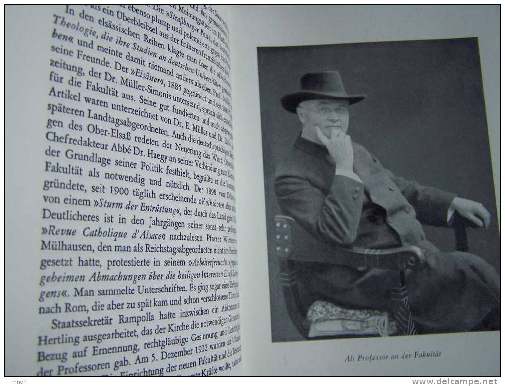 ZEUGE SEINER ZEIT Chanoine Eugène Muller 1861-1948-Joseph ZEMB EDITIONS ALSATIA COLMAR- - Biographies & Mémoirs