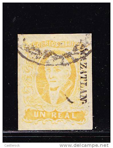 T)1856,HIDALGO DISTRICT MAZATLAN/CULIACAN,SZ 759,10/4 PTS,1 REAL,SCN 2,NF 3 - Mexico