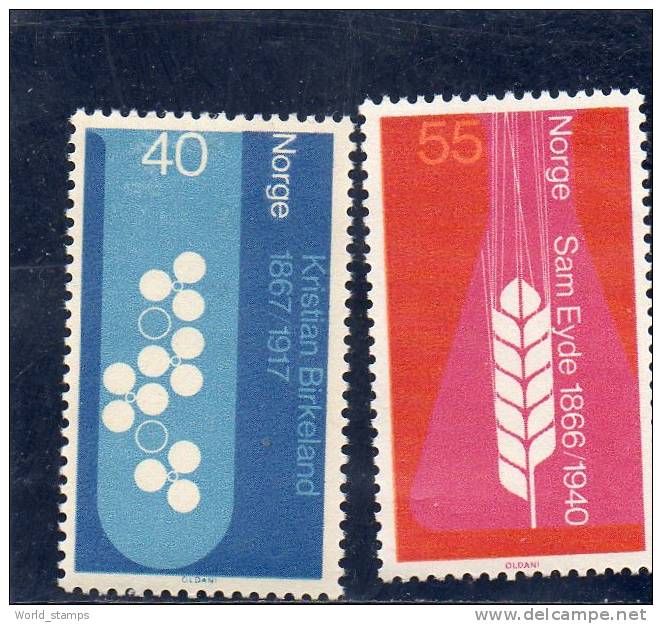 NORVEGIA 1966  * - Unused Stamps