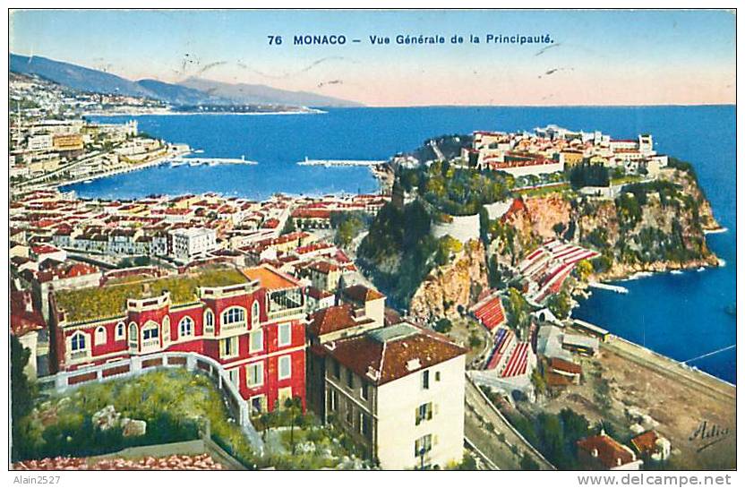 MONACO - Vue Générale De La Principauté (Les Plus Belles Editions Françaises, 76) - Autres & Non Classés