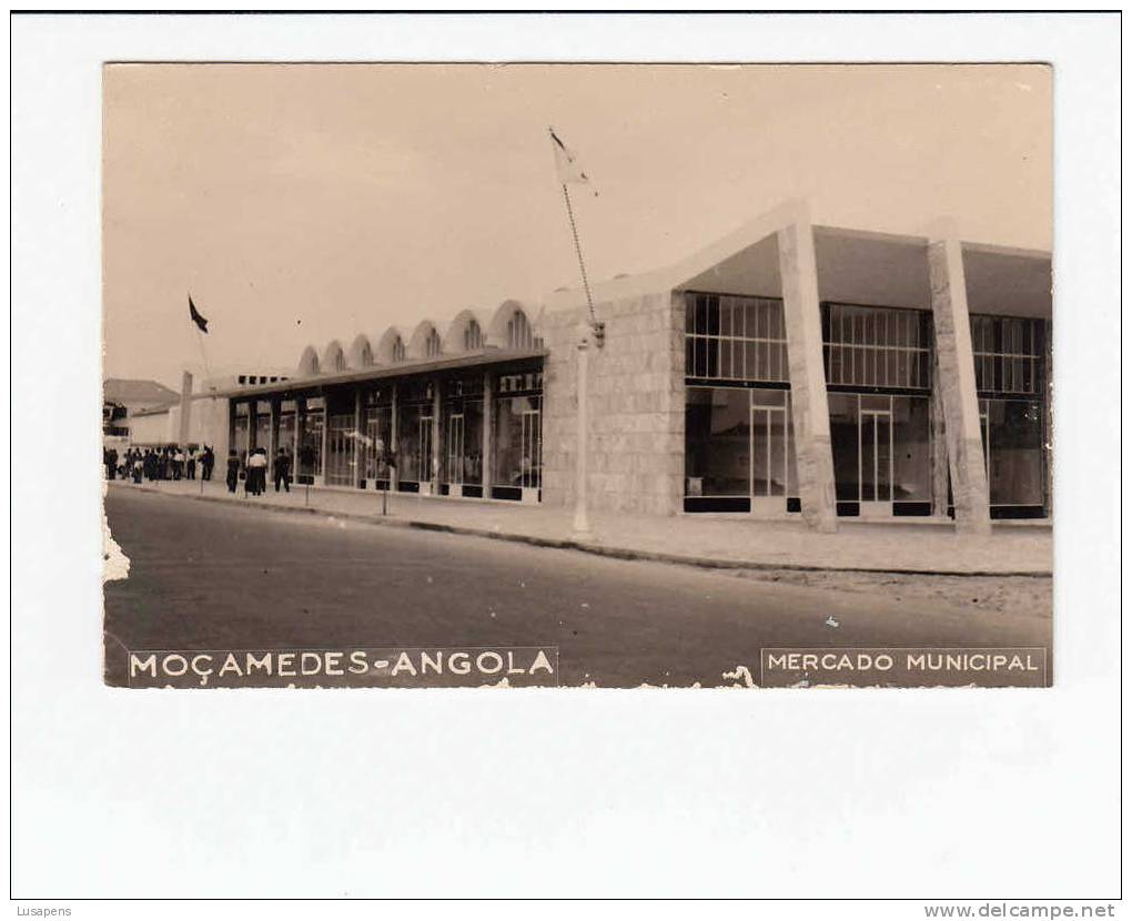 Portugal - ANGOLA [154] - MOSSAMEDES MOÇAMENDES - MERCADO MUNICIPAL (SEM COSTAS - NO BACK) - Angola