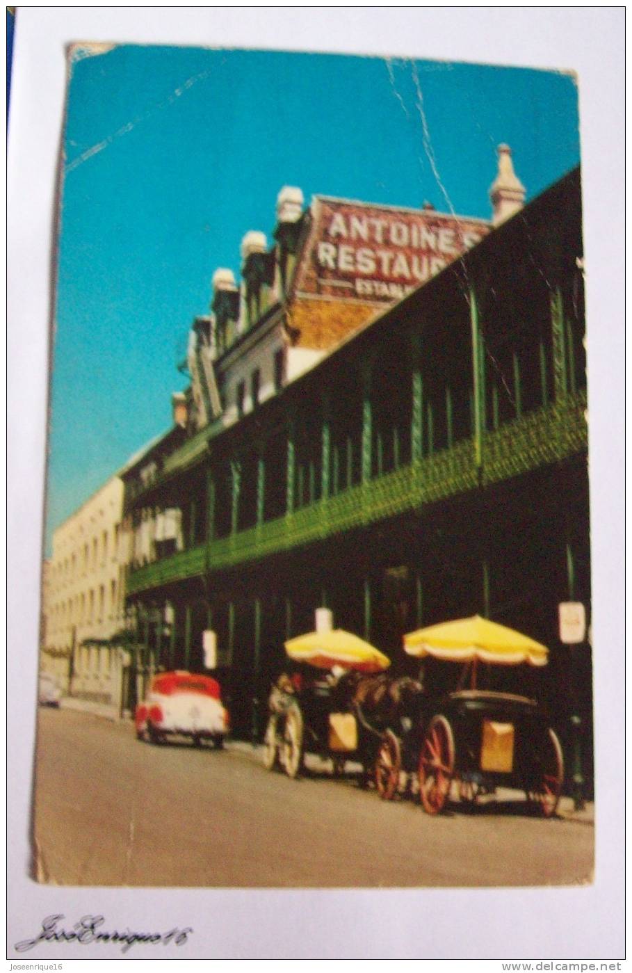 ANTOINE'S RESTAURANT ON ST. LOUIS STREET. NEW ORLEANS LOUISIANA - New Orleans