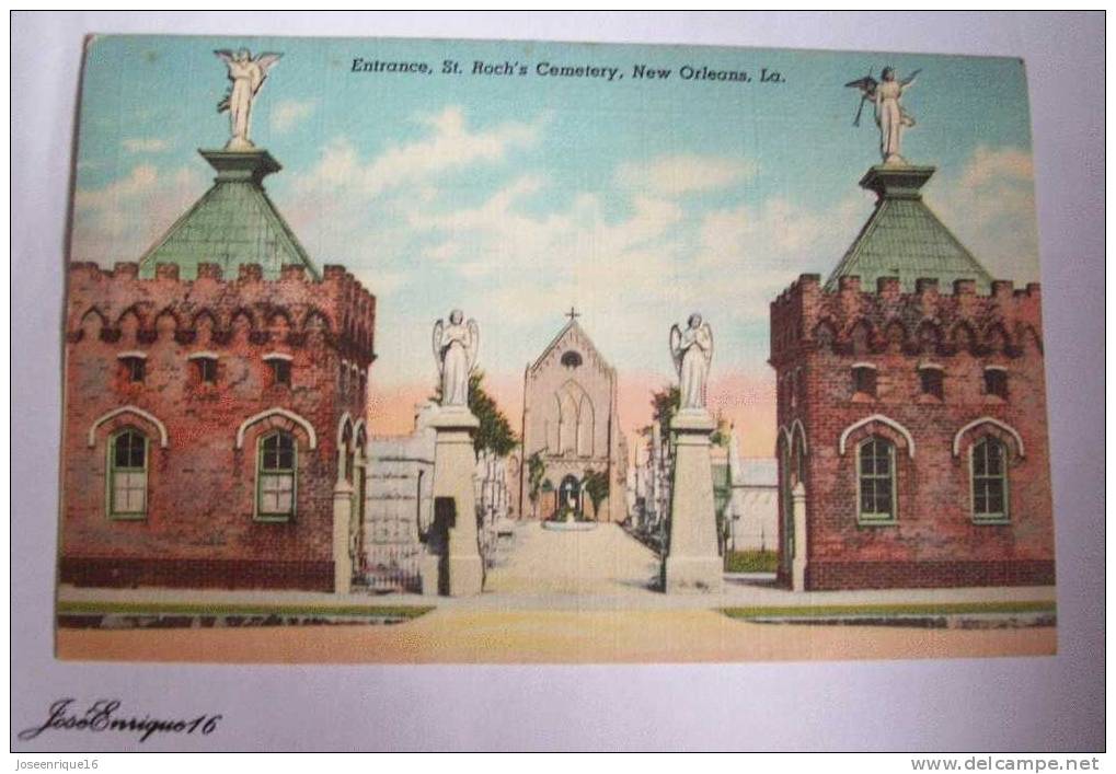 ENTRNCE, ST ROCH'S CEMETERY, NEW ORLEANS LA  Nº 52 - New Orleans