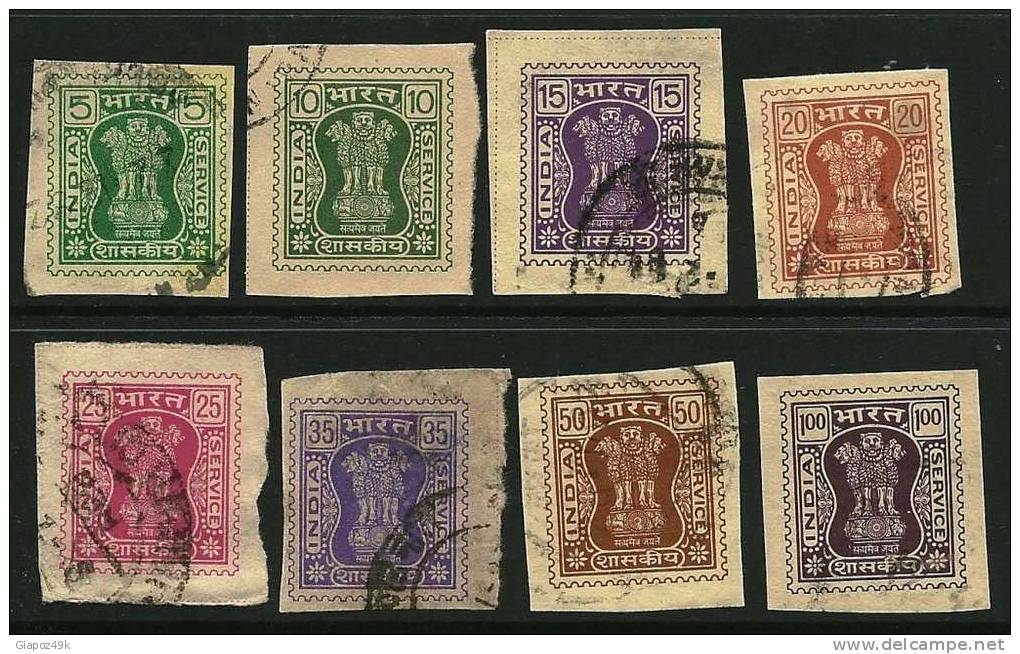 ● INDIA - 19. .   - SERVIZIO  - N. ? . . . . - Cat. ? €  - Lotto 341 - Timbres De Service