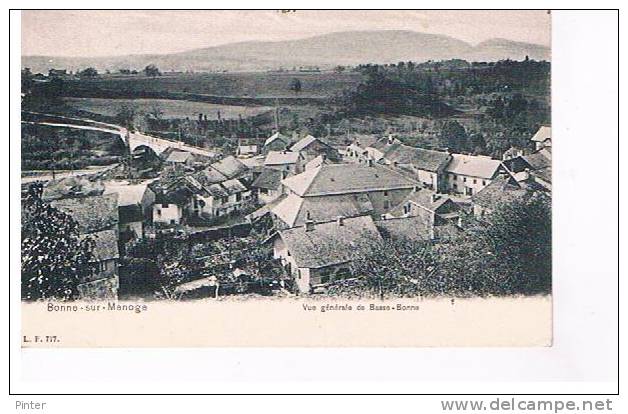 BONNE SUR MENOGE - Vue Générale De Basse-Bonne - Bonne