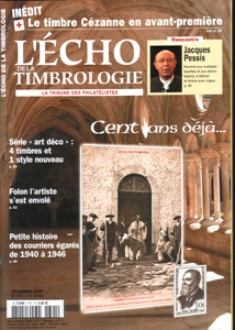 L´écho De La Timbrologie No 1791 Décembre 2005 Petite Histoire Des Courriers égarés De 1940 à 1946. - Frans (vanaf 1941)