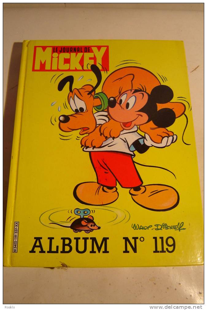 BD / ALBUM DE MICKEY N° 119 DE 1985 / BEL  ETAT - Journal De Mickey