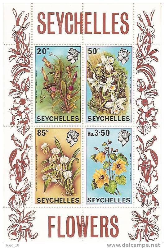 Seychelles 1970: Bloc Feuillet  Fleurs    YT N° 1 - Seychelles (1976-...)