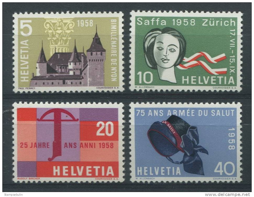 1958 COMPLETE SET MNH ** - Ongebruikt