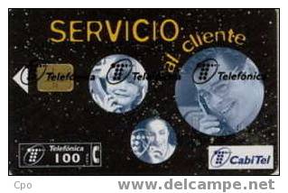 # SPAIN A20  Servicio De Atencion Al Cliente (neuve,unused) 100 Orga 11.98 Tres Bon Etat - Commemorative Advertisment