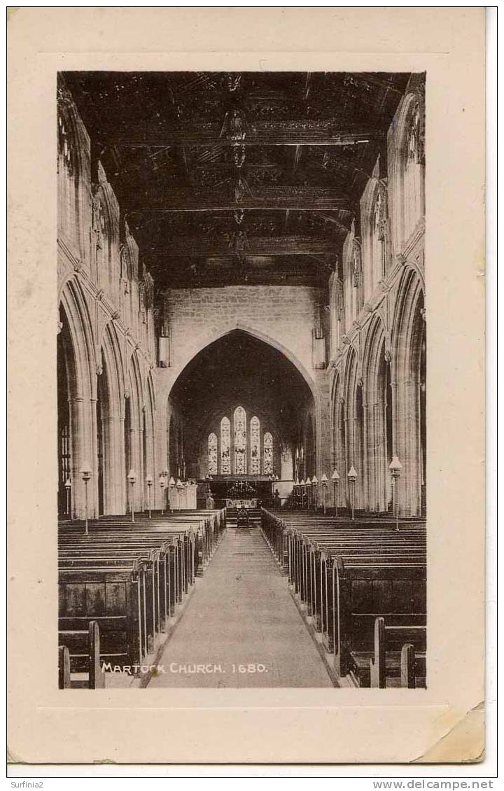 SOMERSET - MARTOCK CHURCH RP 1908  Som303 - Altri & Non Classificati