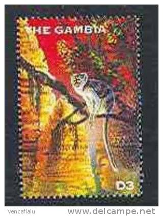 Gambia - Monkey, 1 Stamp, MNH - Affen