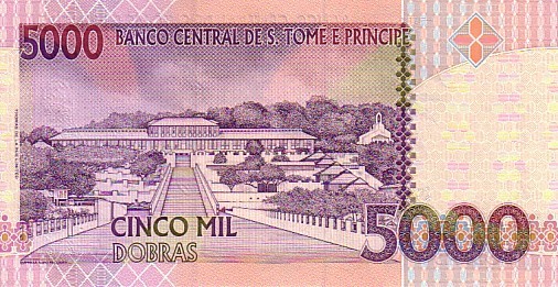 SAN TOME ET PRINCIPE   5 000 Dobras  Daté Du 22-10-1996   Pick 65a     ***** BILLET  NEUF ***** - Sao Tomé Et Principe