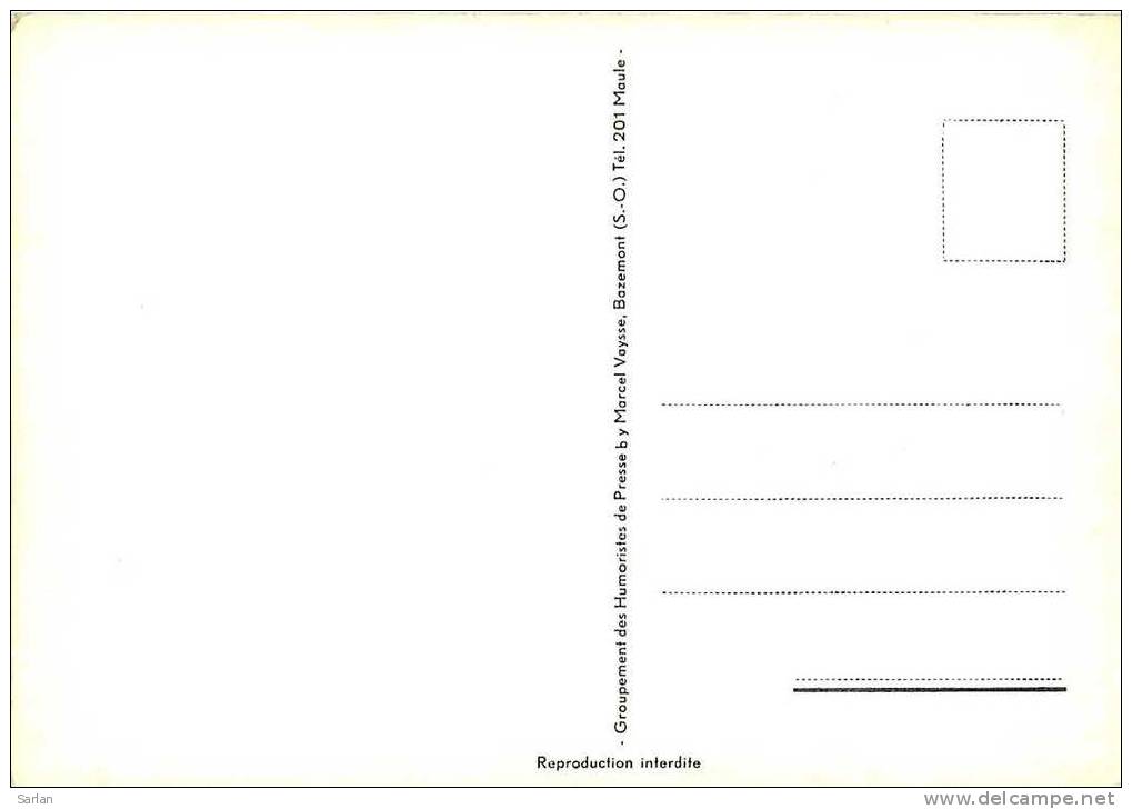 Illustration De LASSALVY , CORPS....poratif ,  *M177 - Lassalvy