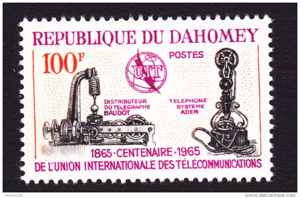 DAHOMEY N°  222 * Charnière, TB, Cote: 2.10 &euro; - Benin - Dahomey (1960-...)