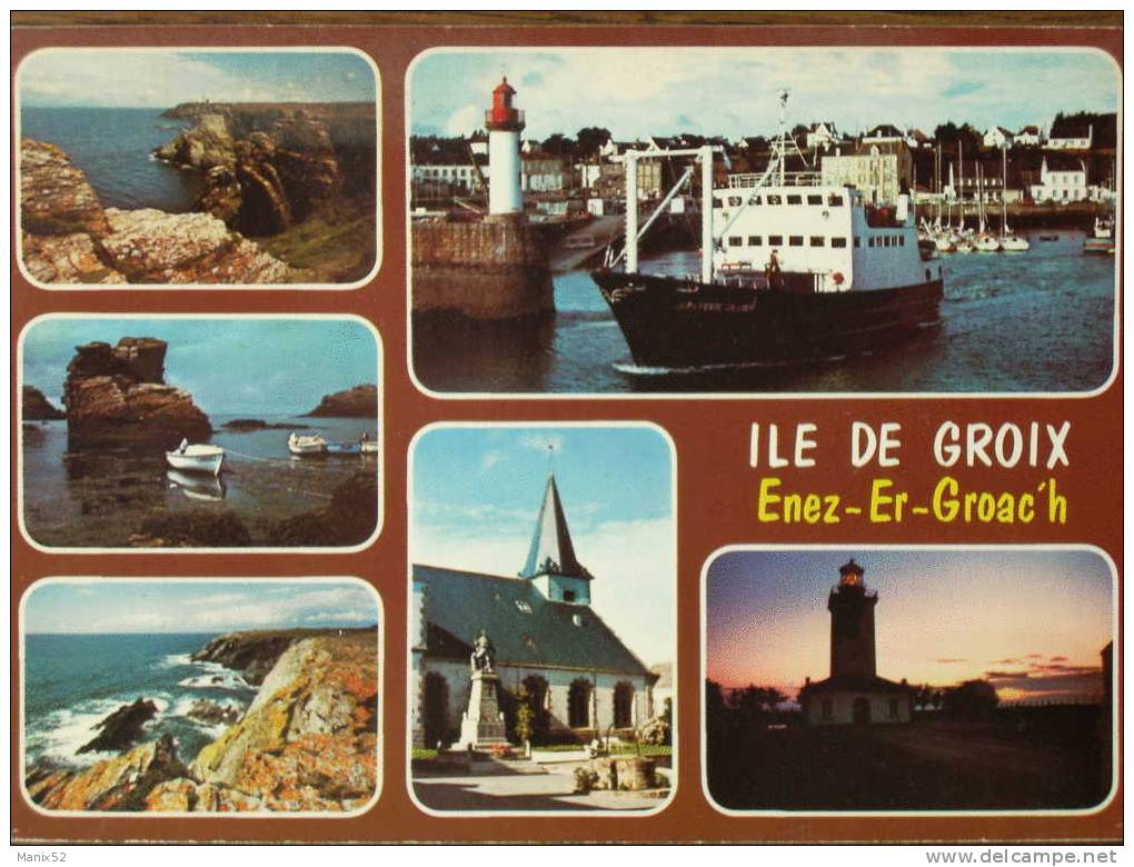 56 - ILE De GROIX - Enez-Er-Groac´h - Multivues - Groix