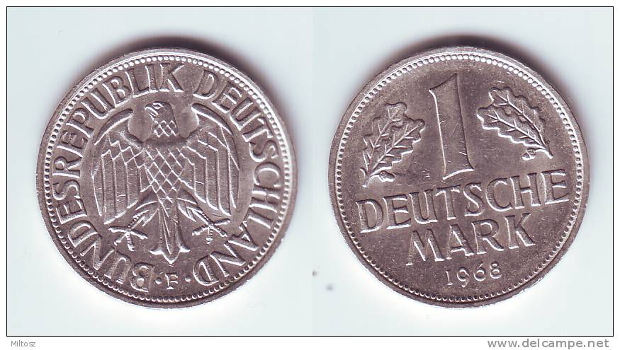 Germany 1 Mark 1968 F - 1 Mark