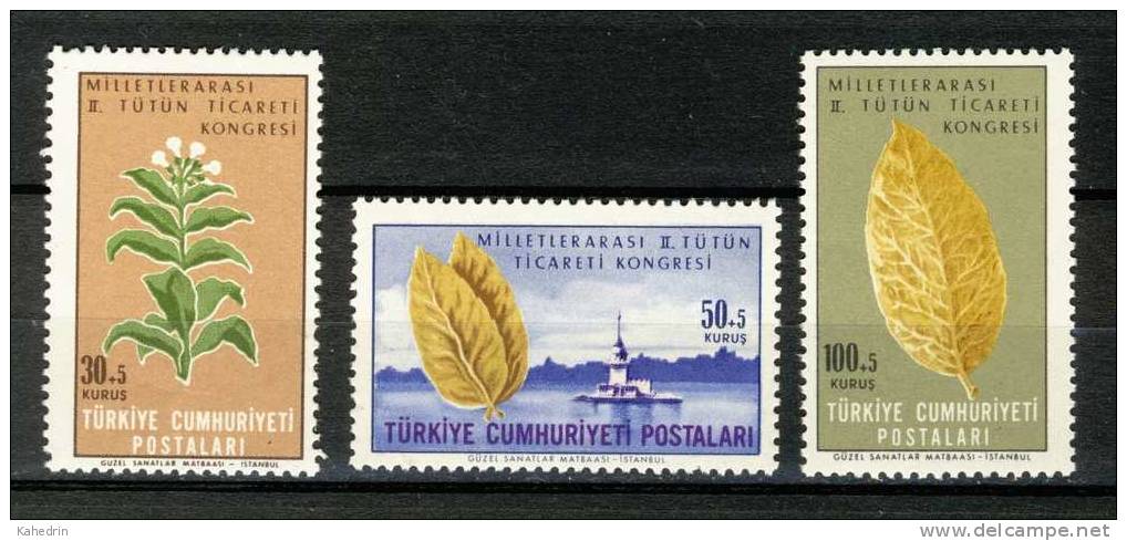 Turkey/Turquie/Türkei 1965, Congress For Tobacco **, MNH - Unused Stamps