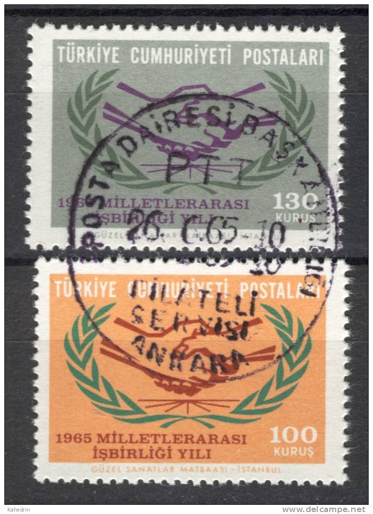 Turkey/Turquie/Türkei 1965, UNO, CTO - Gebraucht