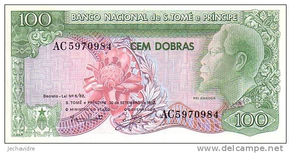 SAO TOME ET PRINCIPE   100 Dobras   Daté Du 30-09-1982   Pick 57     ***** BILLET  NEUF ***** - Sao Tome And Principe