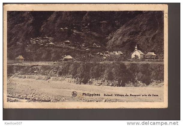 PHILIPPINES  VILLAGE  DU BENGUET   PRIS DE FACE - Philippines