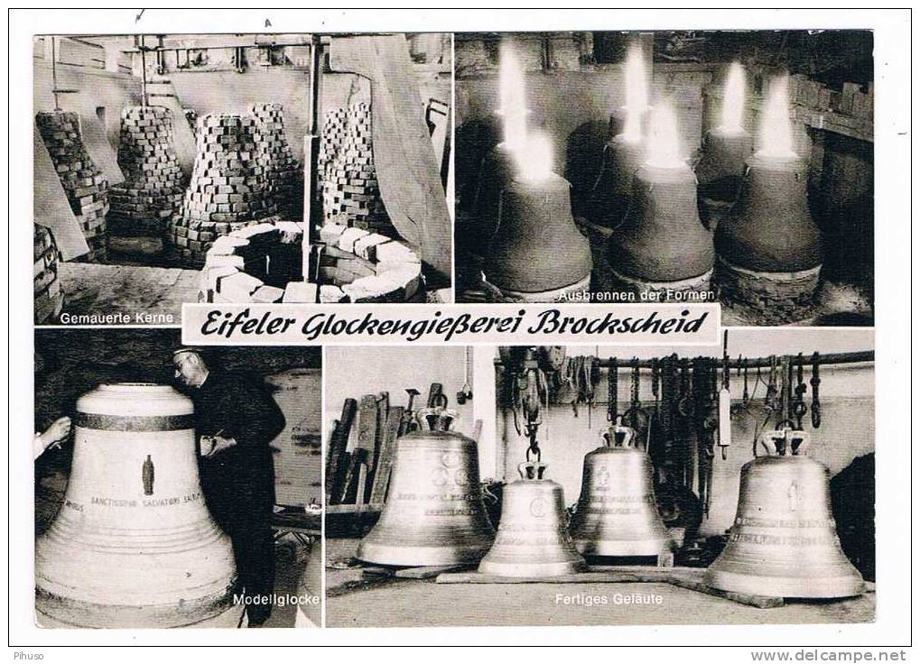 D1934   BROCKSCHEID : Eifeler Glockengiesserei  ( Multiview)( Bells, Klokken) - Daun