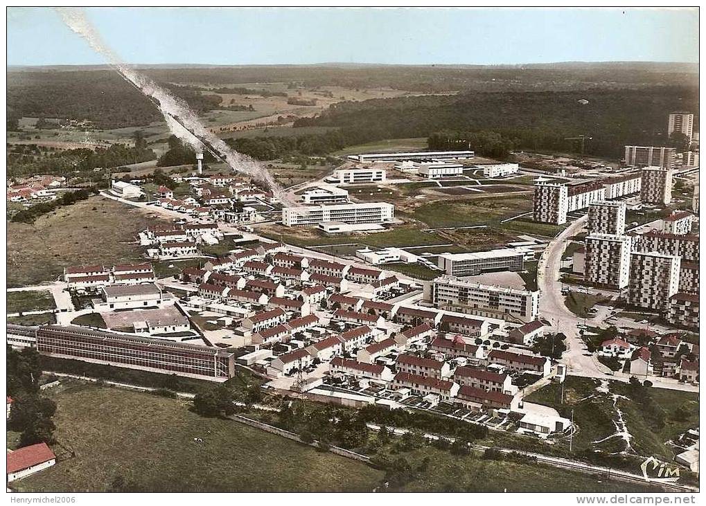 Haute Marne , Saint Dizier , Vue Aérienne Du Logie Bragard En 1970, Ed Photo Cim - Saint Dizier