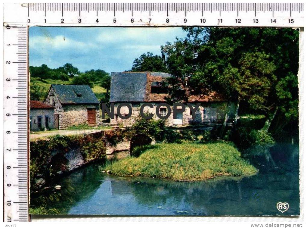 THORIGNE EN CHARNIE  -  Restaurant De La Grotte à Margot - Le Moulin De La Rochebrault Sur Les Bords De L' Erve - Ambrieres Les Vallees