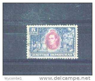 BRITISH HONDURAS - 1938  George VI  5c  FU - Honduras Britannico (...-1970)