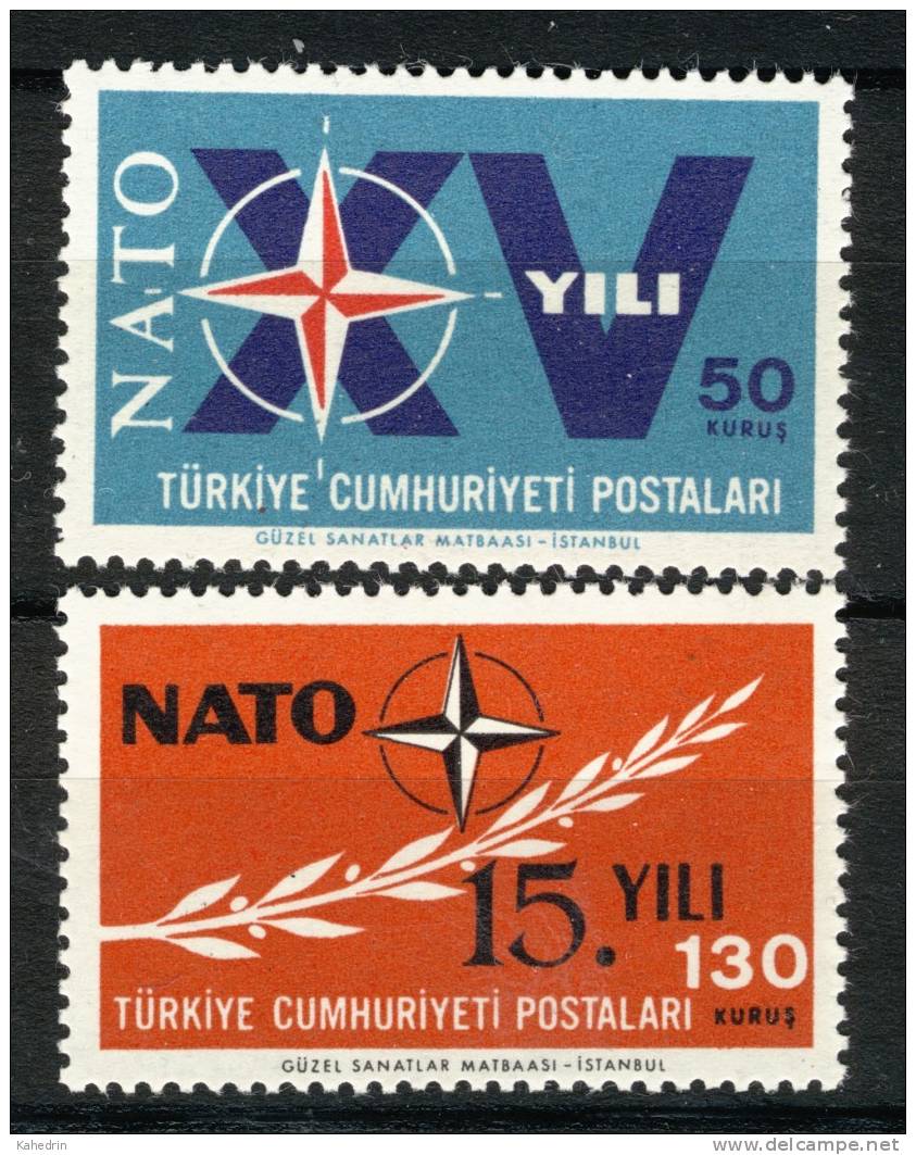 Turkey/Turquie/Türkei 1964, NATO **, MNH - Unused Stamps