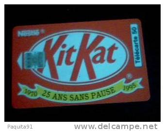 Telecarte Kitekat Nestlé 50 U 01/95 1900.000 Ex - Alimentación