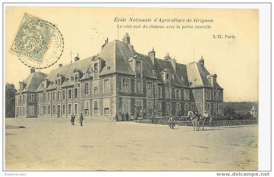 78   ECOLE Nationale D´agriculture De GRIGNON Animée   N° A508 - Grignon