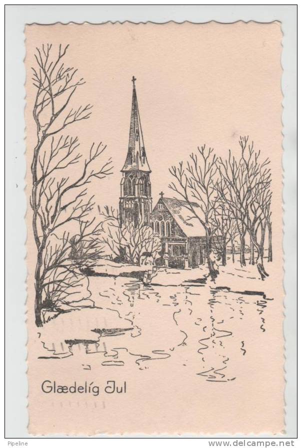 Denmark Christmas Card Copenhagen 23-12-1941 - Danemark