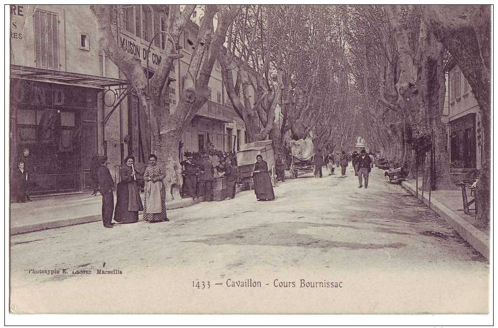 COURS BOURNISSAC CAVAILLON - Cavaillon