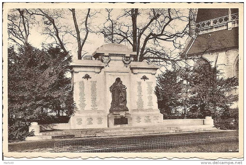 PK. VILVOORDE - GEDENKTEKEN AAN DE GESNEUVELDE SOLDATEN - Vilvoorde