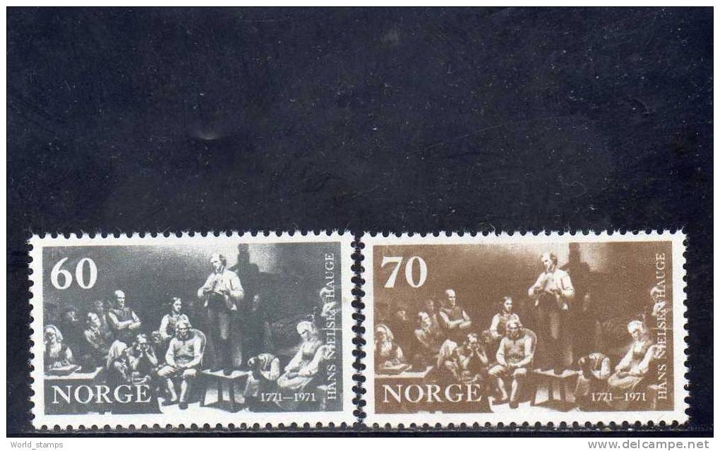 NORVEGIA 1971 ** - Unused Stamps